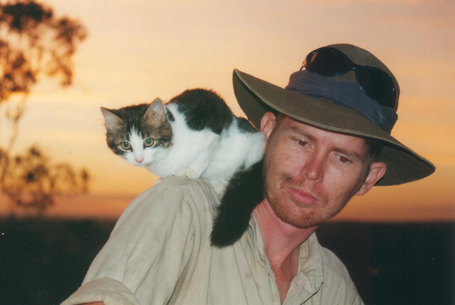 Paul & kitten